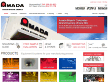 Tablet Screenshot of amadamiyachi.com